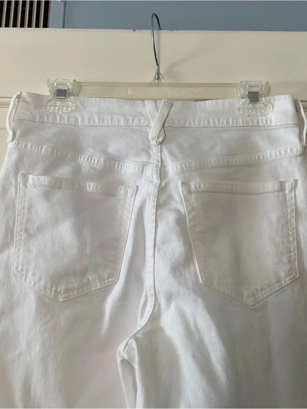 J.Crew Slim wide-leg jean in white wash Size 27